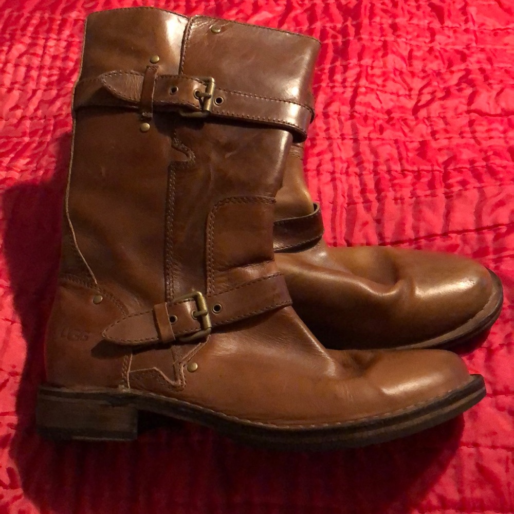 Ugg Leather Calf Boots